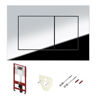 Tece Инсталляция NOW 4 в 1 / 9400412 хром глянцевый